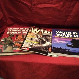 Set of 3 World War II Books